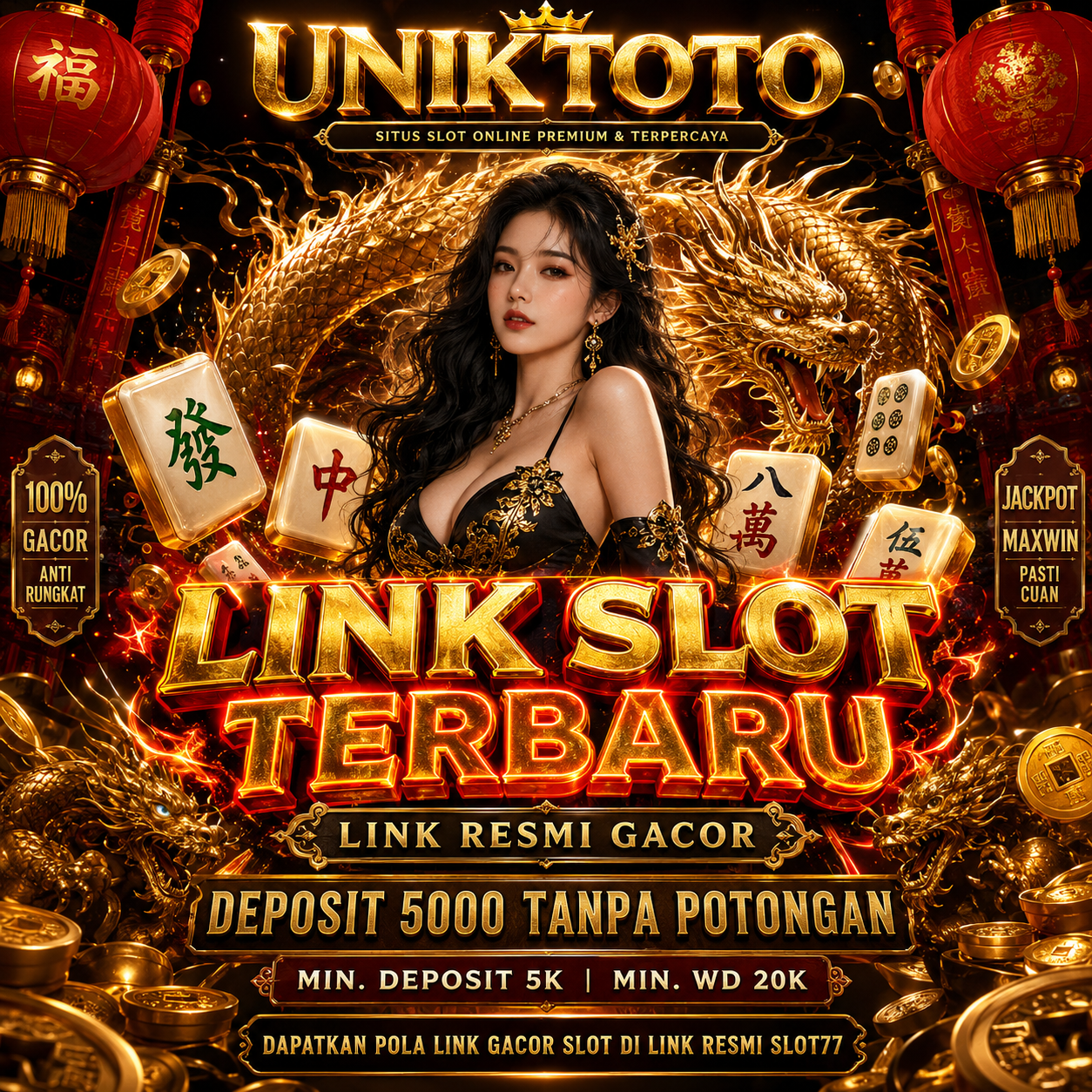 UNIKTOTO : Tepat Situs Toto Deposit 5000 Bongkar Bo Togel Terpercaya Menang Besar